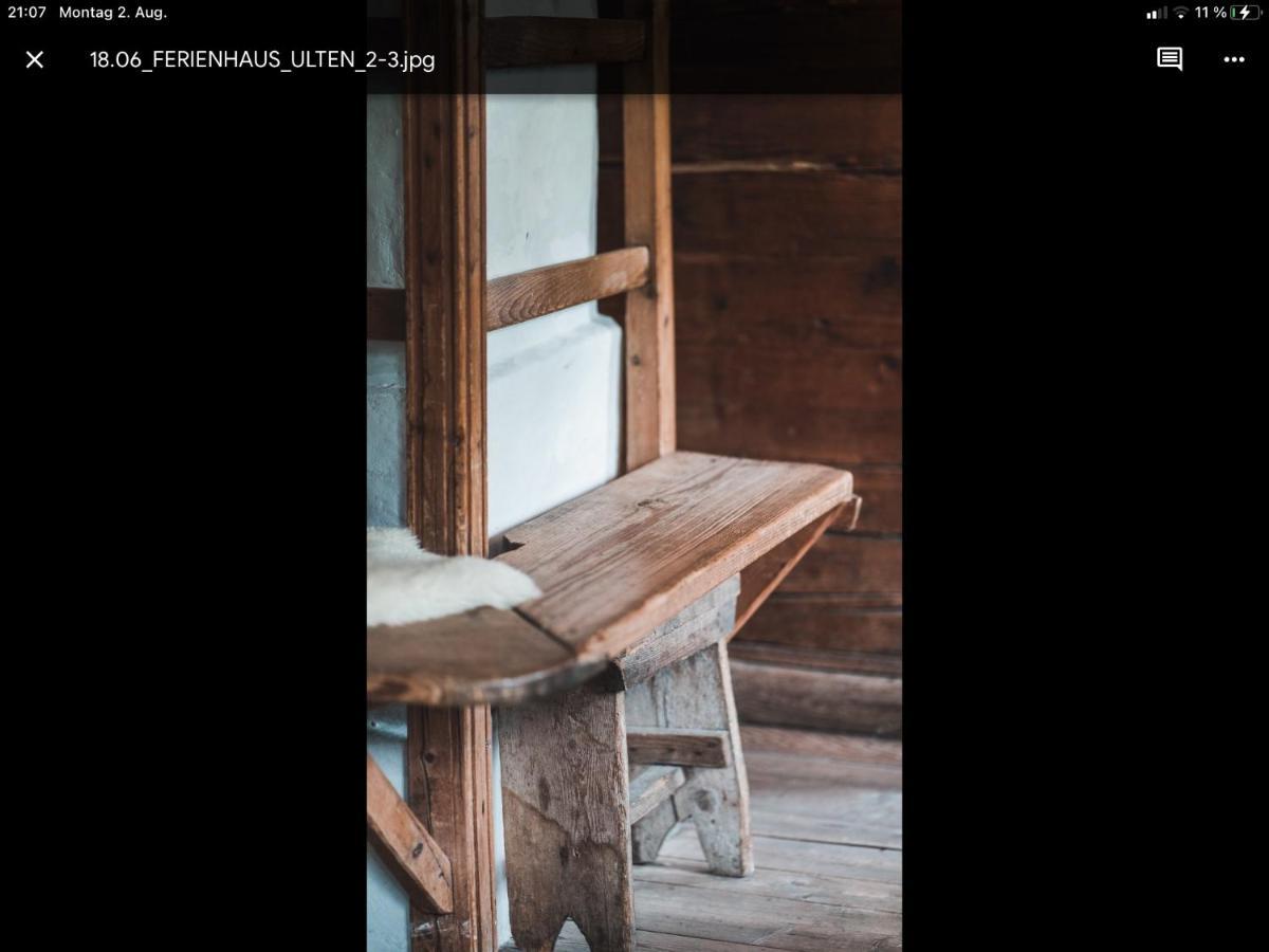 Knottn Huettl, St. Pankraz/Ulten, Naehe Meran Sankt Pankraz Exterior foto
