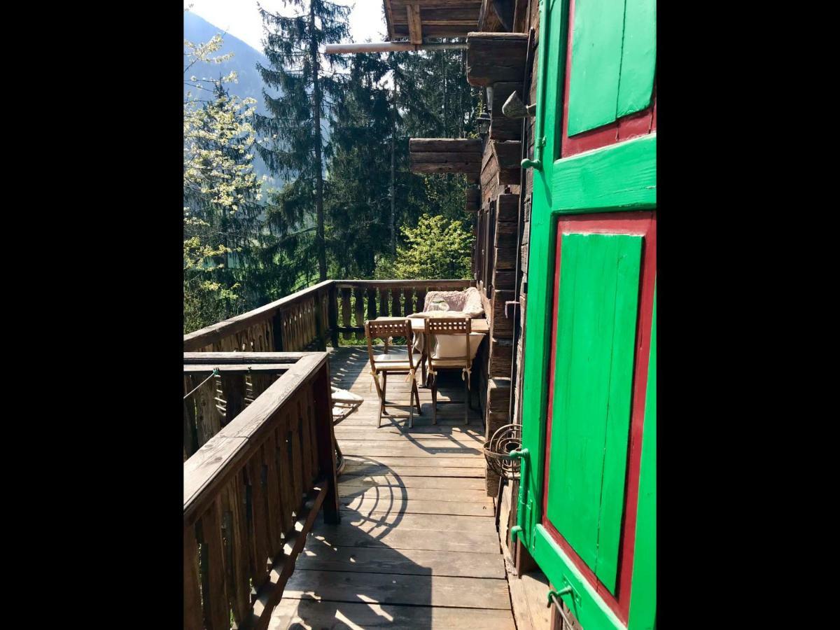 Knottn Huettl, St. Pankraz/Ulten, Naehe Meran Sankt Pankraz Exterior foto