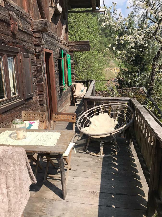 Knottn Huettl, St. Pankraz/Ulten, Naehe Meran Sankt Pankraz Exterior foto